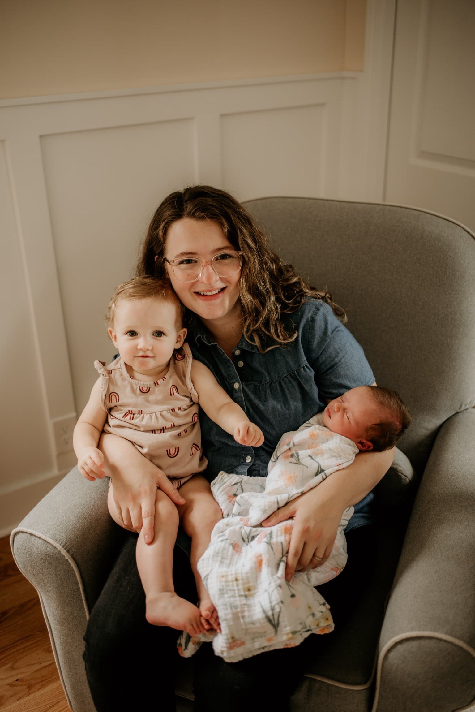 Emma with children